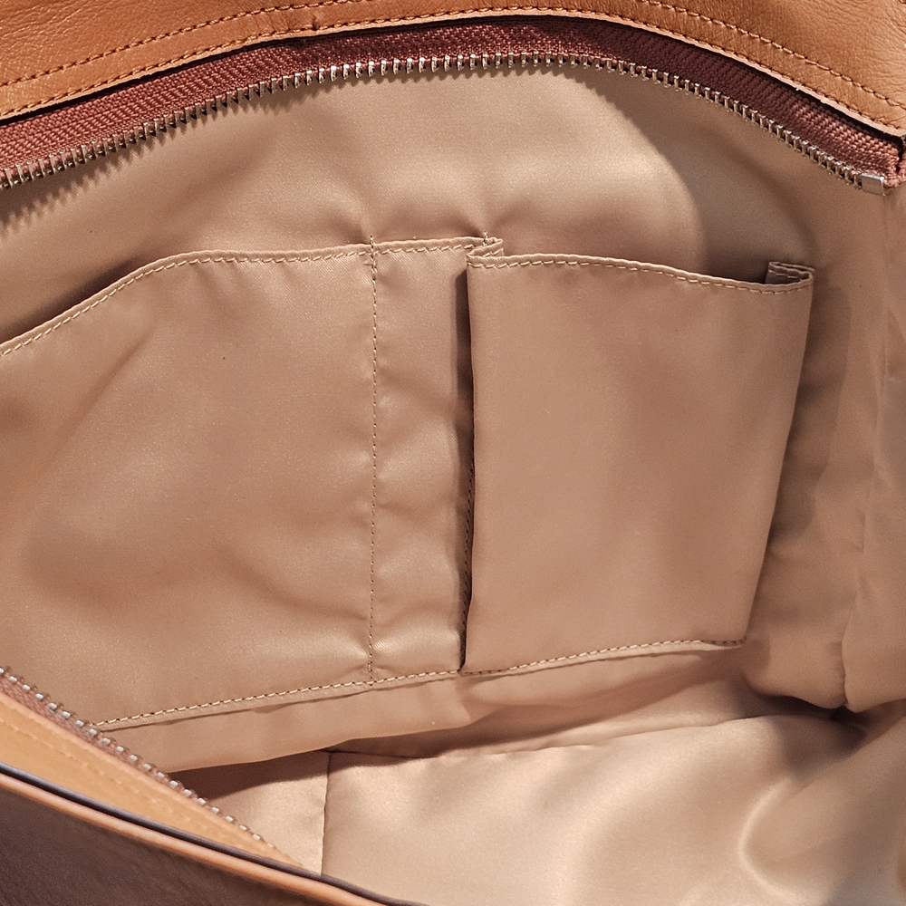 Coach Carrie Colorblock Leather Shoulder Bag - Picture 8 of 16